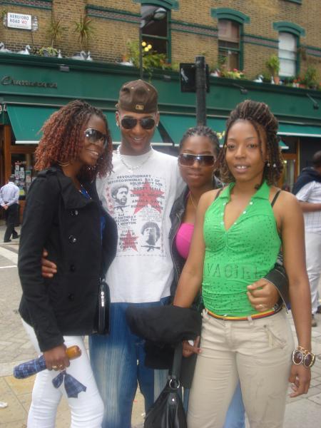Dioma, Katy, shirley et Dioma